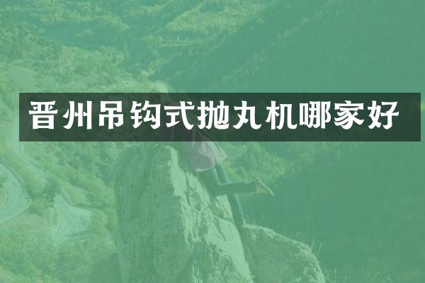 晋州吊钩式抛丸机哪家好