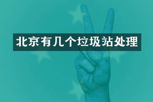 北京有几个垃圾站处理