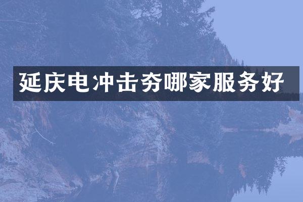 延庆电冲击夯哪家服务好