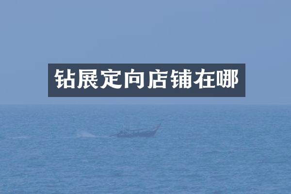 钻展定向店铺在哪