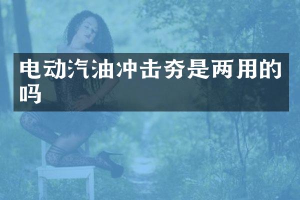 电动汽油冲击夯是两用的吗