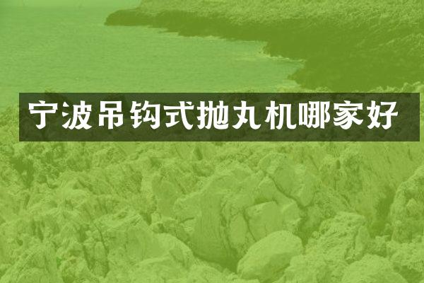 宁波吊钩式抛丸机哪家好
