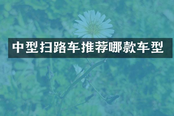 中型扫路车推荐哪款车型
