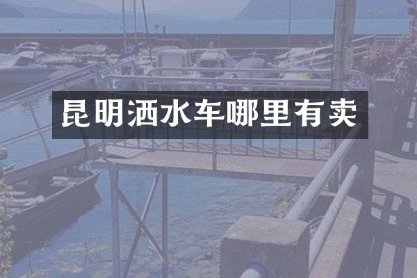 昆明洒水车哪里有卖