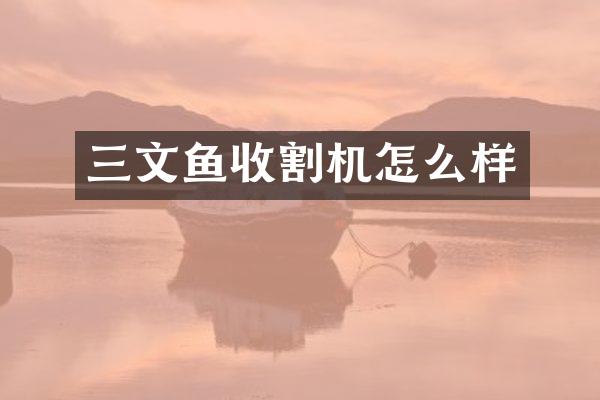 三文鱼收割机怎么样