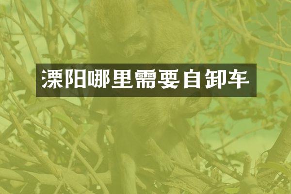 溧阳哪里需要自卸车