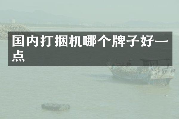 国内打捆机哪个牌子好一点