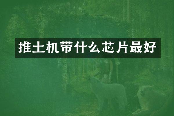 推土机带什么芯片最好
