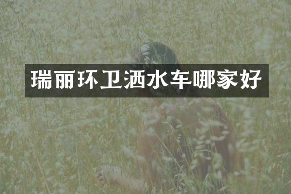 瑞丽环卫洒水车哪家好