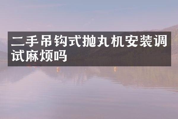 二手吊钩式抛丸机安装调试麻烦吗