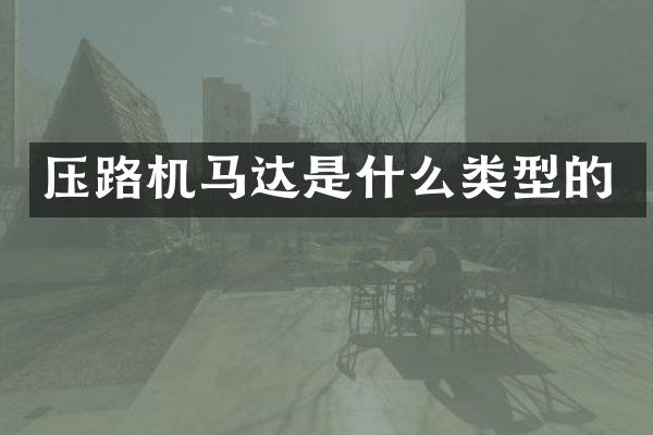 压路机马达是什么类型的