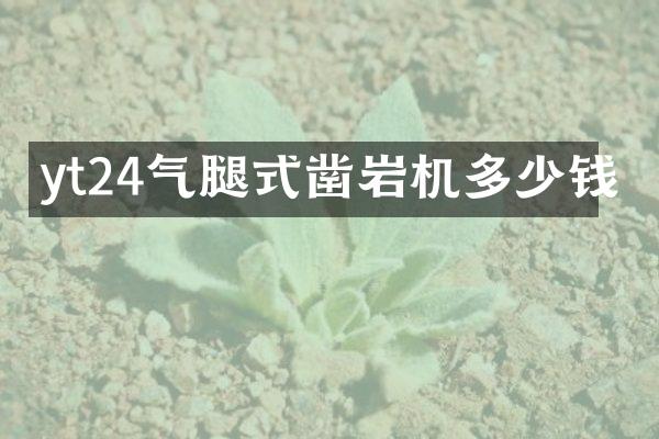 yt24气腿式凿岩机多少钱